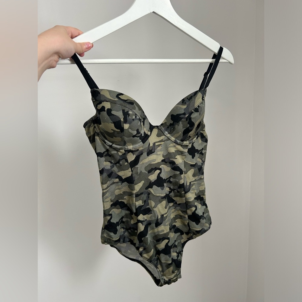 La Senza Sergeant Camo Bodysuit